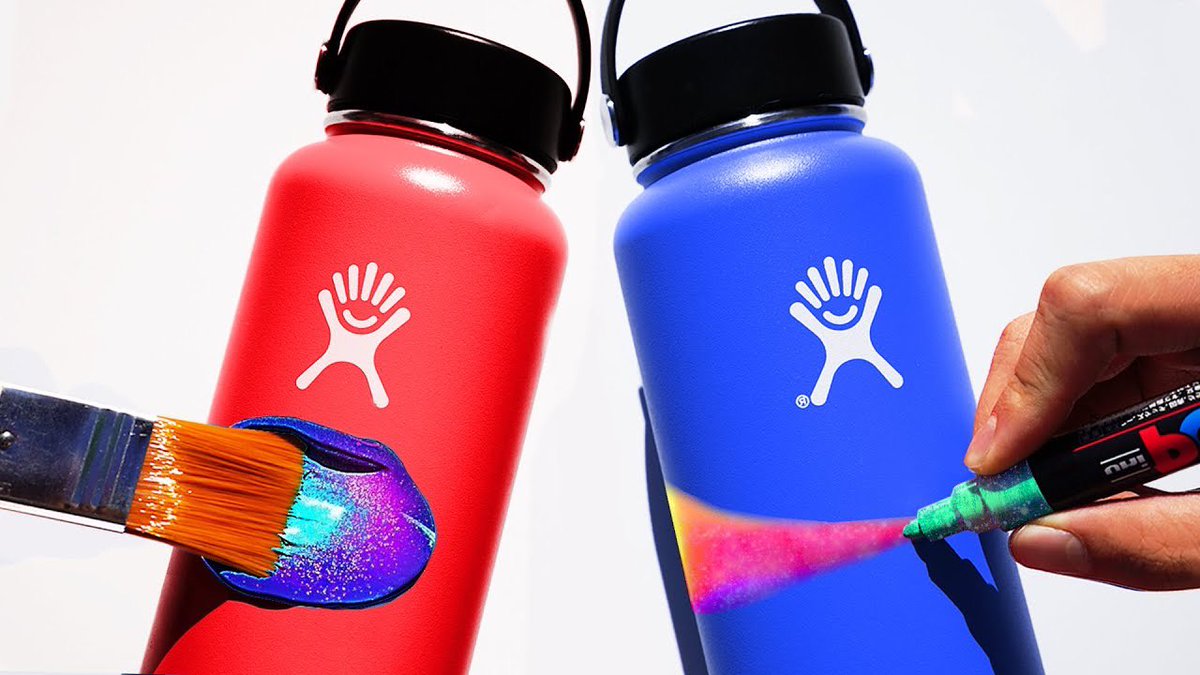vexx_art's tweet photo. Customizing 5 Hydro Flasks, Then Giving Them Away To People ft. ZHC @hsieh_zachary (Giveaway) https://t.co/J9bRGQriQ5 https://t.co/1utY8lnxjk