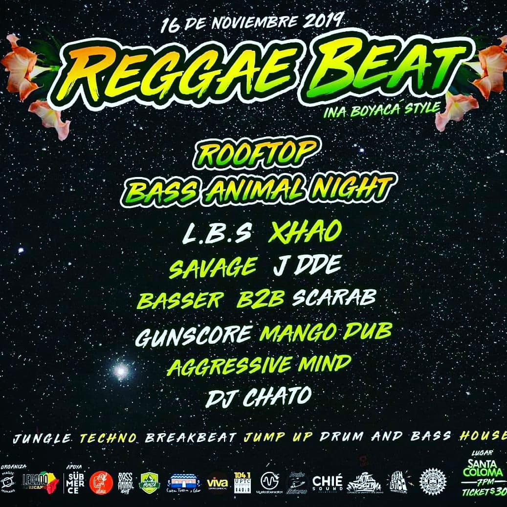 DanBassline's tweet photo. Se llegó el día, nos vemos hoy en el evento del Gran Latido Soundsystem y Channel One dando mi cuota de Drum &amp; Bass en la terraza de Santa Coloma (Tunja) representando a mi familia de BASS ANIMAL NIGHT #ReggaeBeat #AggressiveMind #DnB #MagicHumans #LegadoAfricano #BassAnimalNight https://t.co/Fta1EfMEVg