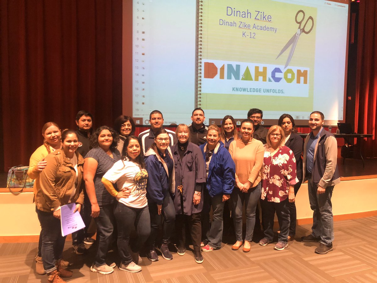 RamLealAE's tweet photo. ➕➖ECISD at RGVCTM 2019! Elementary &amp; secondary fantastic math teachers with Dinah Zike! ✖️➗ https://t.co/kJvcfBuw2N