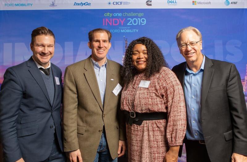 On behalf of Ford Mobility @Ford @movefreely, honored to collaborate with the City of Indianapolis @IndyMayorJoe, @IndyGoBus, & @CICFoundation to present the Indy city:one challenge final awards this week to @AbleLinkTech, the Learning Tree, @MLKCenterIndy, & @briometrix!