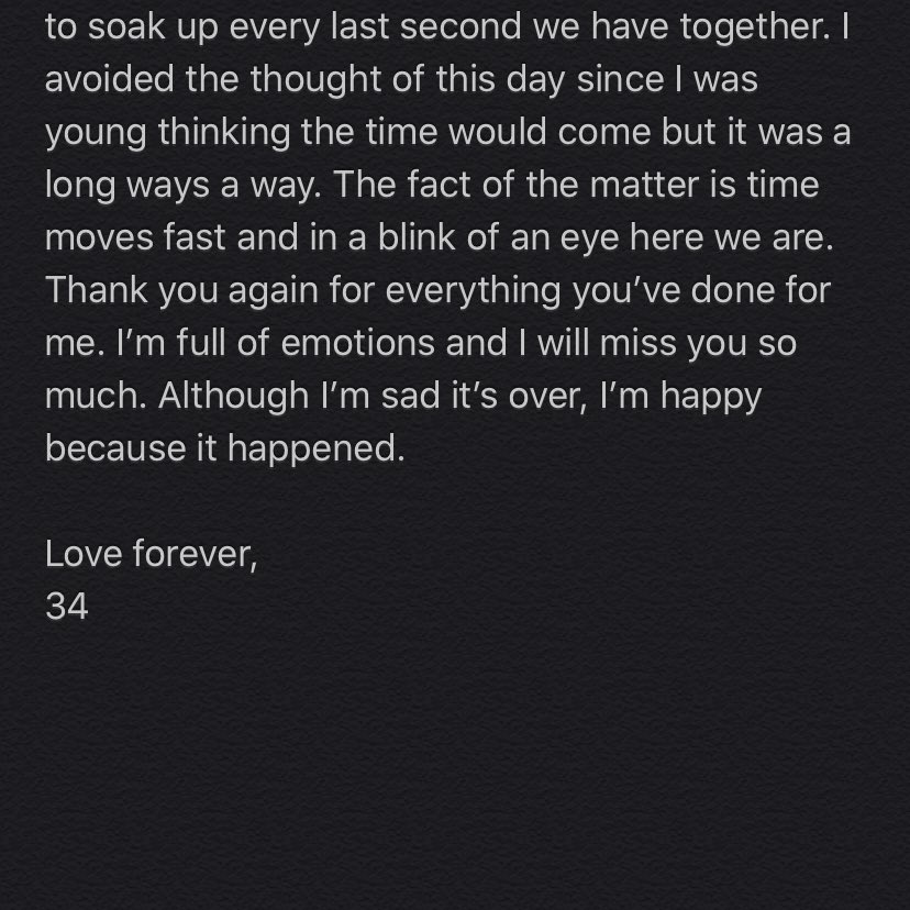 Lucky_Lefty28's tweet photo. What a beautiful story we’ve written. 🖤 https://t.co/agq08tW7E1