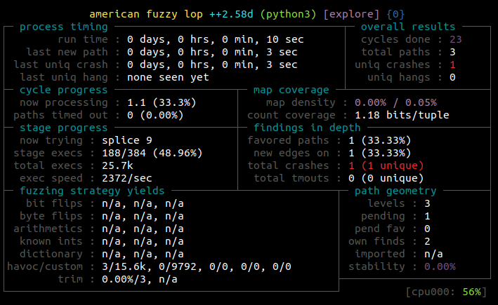 I've just written a performant in-memory fuzzing module with <a href="/fridadotre/">Frida</a> for AFL++ github.com/andreafioraldi…. Watch AFL++ on GH and stay tuned for a frida_mode in the next days!