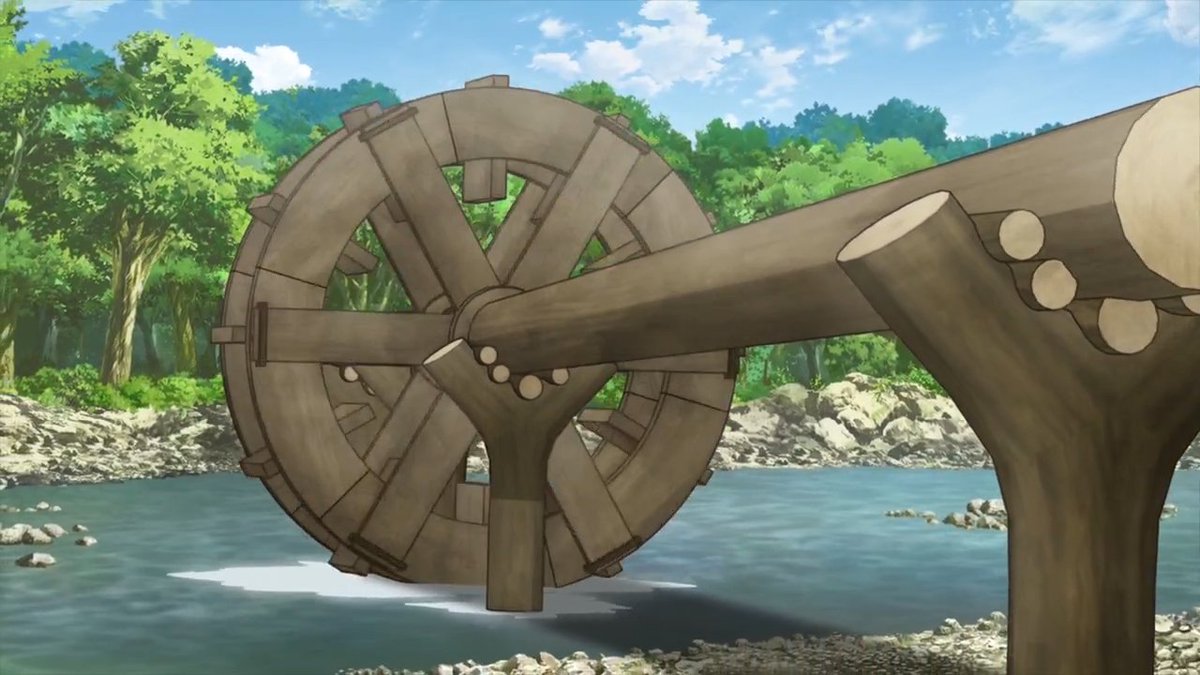 "CHECK OUT THIS BAD ASS COTTON CANDY WHEEL WE MADE"Where Senku&ap...