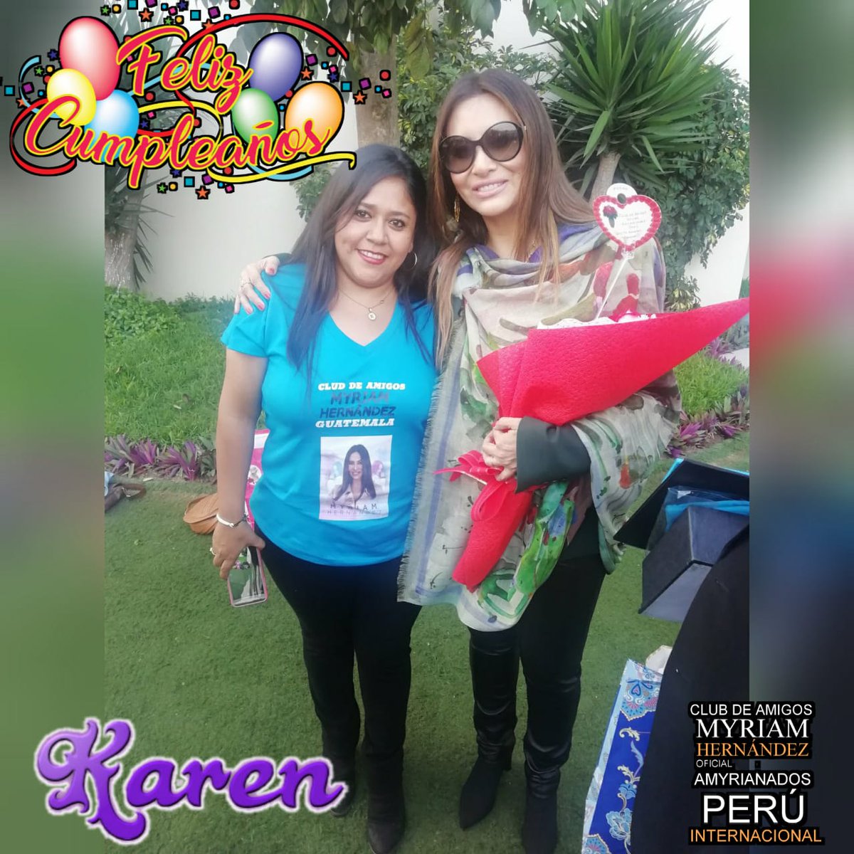 ChefAmyrianado's tweet photo. UN HERMOSO CUMPLEAÑOS 🎁

EN NOMBRE DE @MyriamHNPer QUIERO SALUDAR DE MANERA MUY ESPECIAL A LA PRESIDENTA DEL CLUB  @MyriamHNGuatema QUE ESTA DE CUMPLEAÑOS, MUCHAS FELICIDADES QUERIDA @karen_Guatemala PÁSALO SUPER 😊🎉🎁🎶👏😘❤ https://t.co/yftv3aIwMp