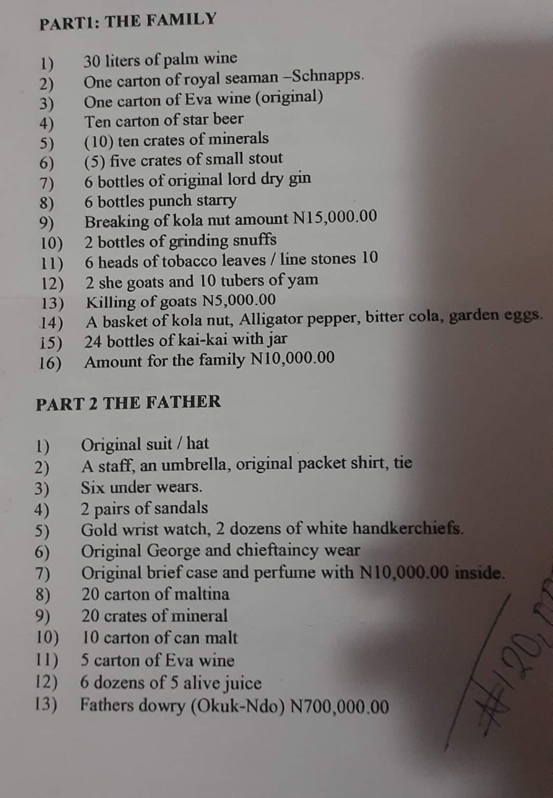 DR.PENKING™ #EndPaternityFraudinNigeria on Twitter: "A marriage list ...