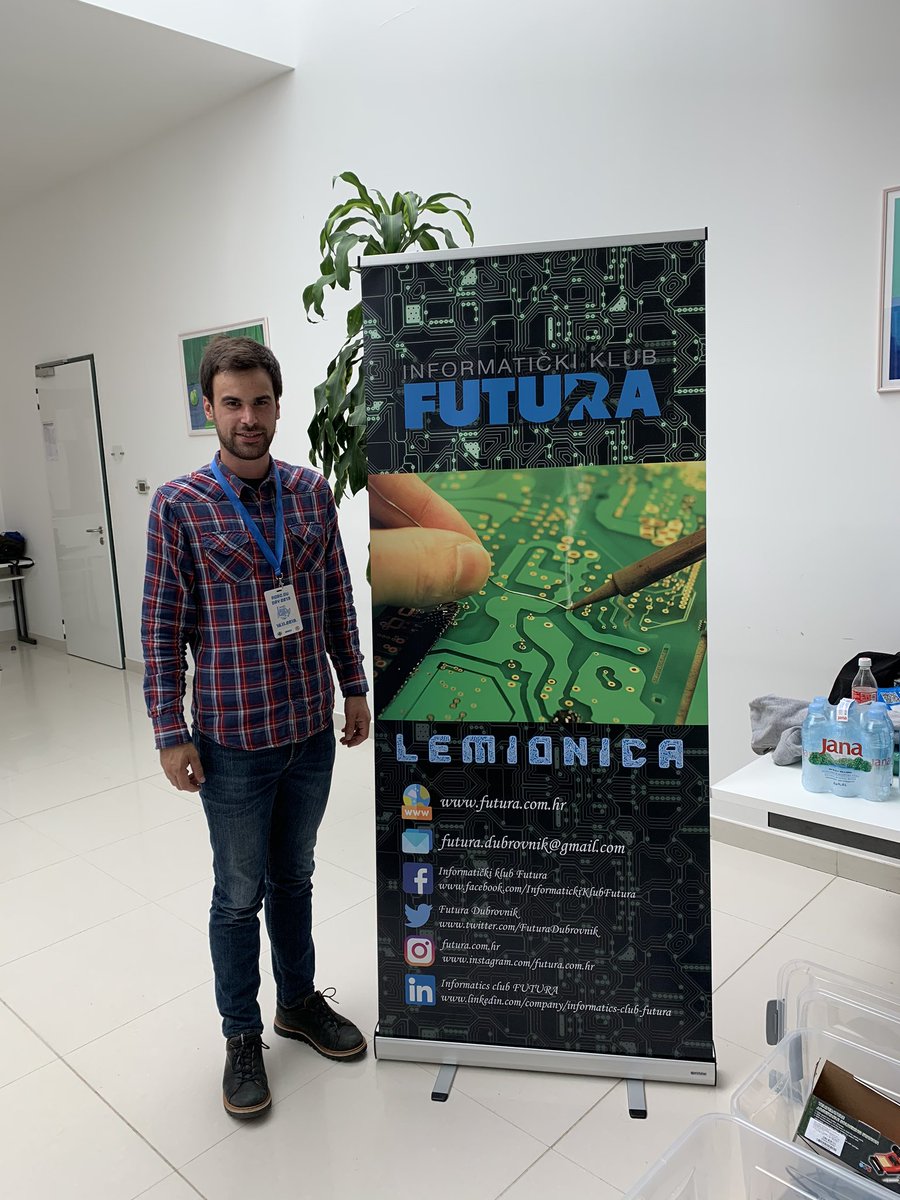 tdilberovic1's tweet photo. Odlična ekipa na #RoboDuDay u Dubrovniku! https://t.co/MkPNxyM5QT