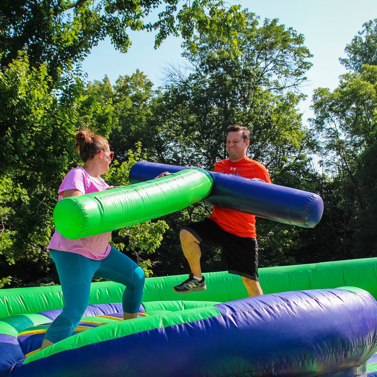 InflatableRace's tweet image. Happy Saturday! Looking for something to do today? Head over to our website to get signed up for The Great Inflatable Race! It’s the perfect event to take your entire family to our to set some goals and hit a new personal best!
-The Great Inflatable Race-Sponsored by Rally Health