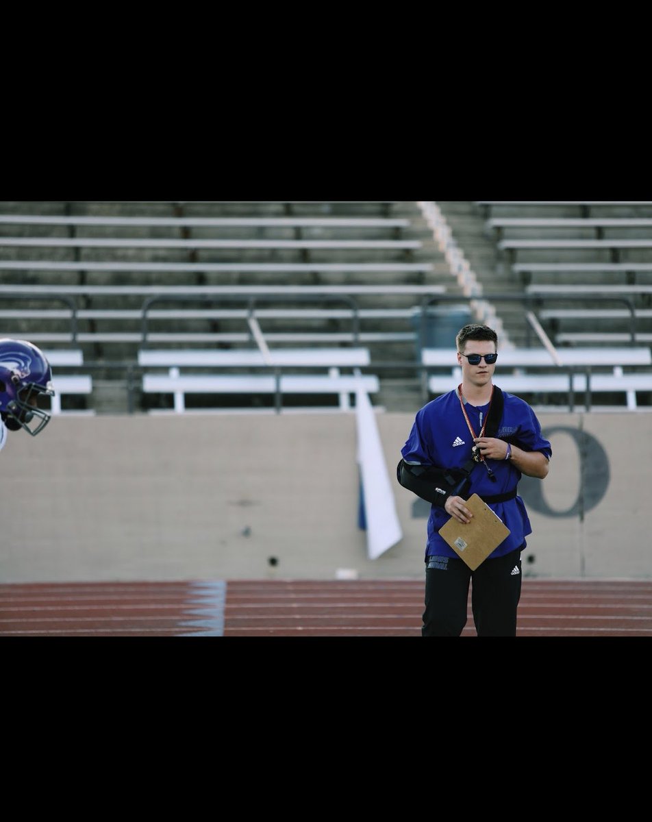 Happy senior day to #36 💜 <a href="/GarrettHulbert/">Garrett Hulbert</a> I am so proud of the man and leader you have become. The way you have handled adversities throughout your entire athletic career is truly inspirational. Congrats on making it! 😘