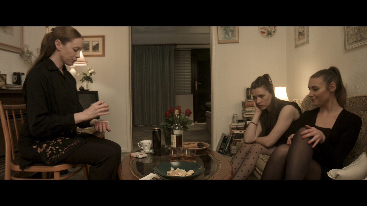 a_jerks's tweet photo. Our second released frame from night 2 of the 3 day shoot! Playing games with the sisters 🥃
Starring: @LucindaSinclai1, Ruby Joanne and Catherine Devine
#PinkOrangeRed #pinkorangeredshortfilm #frame #SneakPeek #femaleinfilm #actresses #FilmLiverpool #preview https://t.co/zwCMdCVSc8