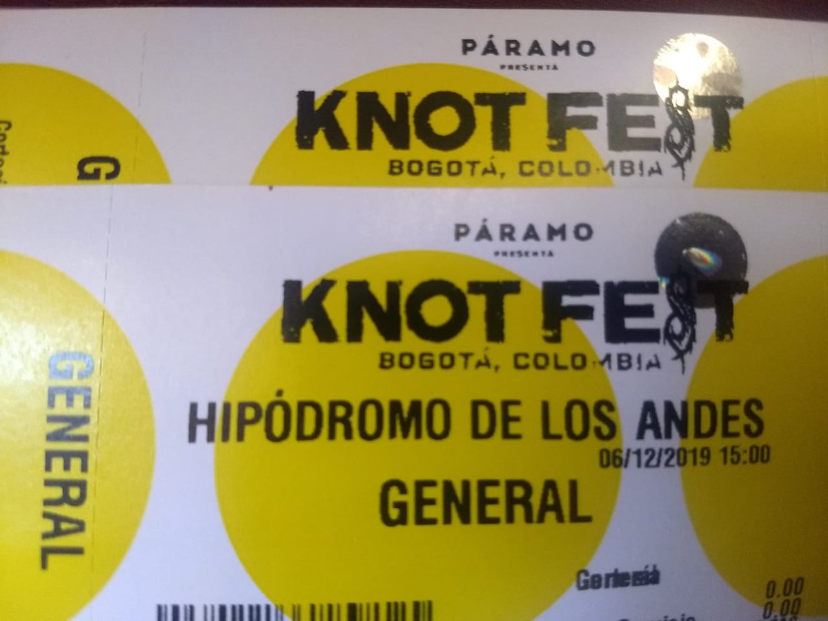 RoundUpUltra's tweet photo. Estas DOS BOLETAS para el @knotfestco podrán ser suyas el día de hoy. Los esperamos en el #KeepRocking2 en @Experimentalmb en Cuadra Picha
Estaremos al lado del maestro @andresduranrock y las bandas @URSUSMETAL @Pheretron1 @HOLOCYNIC_BAND
@henryrage @Barbanegrapro @ParcheRock https://t.co/lK4o3O23if