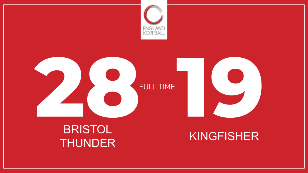 FT: Bristol Thunder 2⃣8⃣ Kingfisher 1⃣9⃣ (HT 19-8)