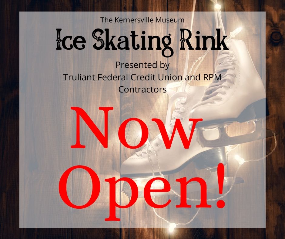 ⛸The Ice Rink is officially open!! It's the perfect day to get out and go ice skating! The rink will be open from 11-7 today with tickets available online or at the ticket booth. ⛸