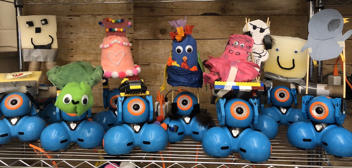 QUESTbauggie's tweet image. @CBButlerElem .... something BIG is happening!!! Parade “balloons” are ready to code! Butler LIVE will be broadcasting our Thanksgiving Day Parade this Friday sponsored by 1 Bortz and 5 Maduzia. #creativityisfun @WonderWorkshop #WLRC