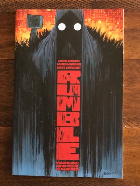 VahallaComics's tweet photo. RUMBLE  graphic novel -$5.00 + $7.00 for shipping https://t.co/P8xr7LMfEq