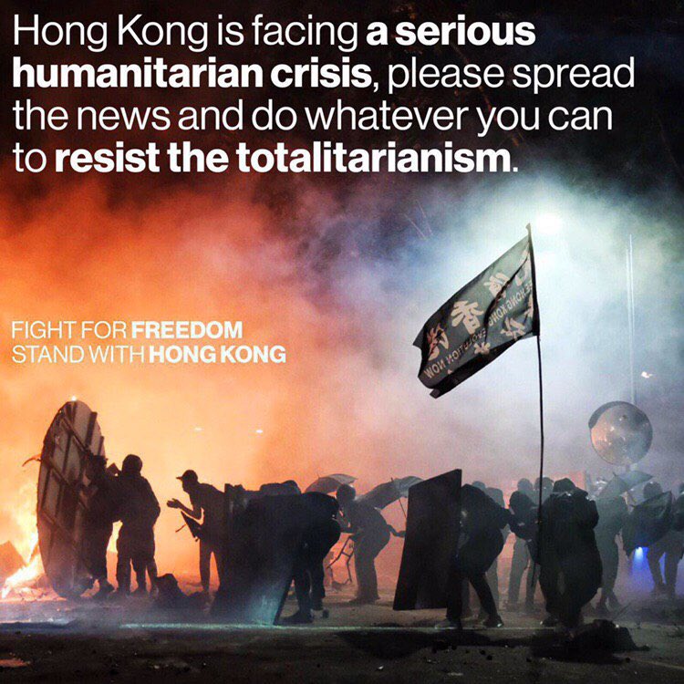 Techneikuo's tweet image. 【強攻中大的四天後】
￼禮拜二晚上那少有停歇的槍聲還在耳邊，今晚港警又進攻校園，這次的目標是在紅磡的理工大學。
    
早些時候港警已經包圍理工大學，校園內也傳出幾聲爆炸，今晚請關注香港。
    
#STANDWITHHK
#SOSHK
#PROTECTHKSTUDENTS
#FIGHTFORFREEDOM