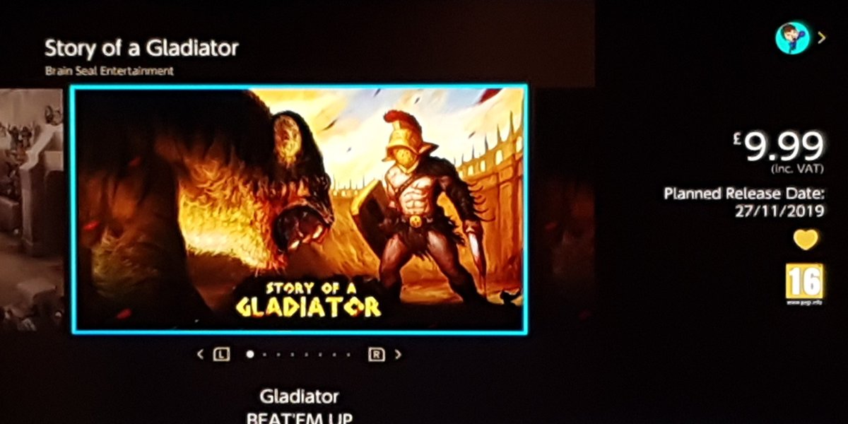 leighwynne33's tweet photo. Here are four more games that you may not be aware of on the #nintendoswitch #eshop #4more4switch
#Storyofagladiator #Pine #TinyGladiators #MarblelousAnimals https://t.co/5B1lzQCziE