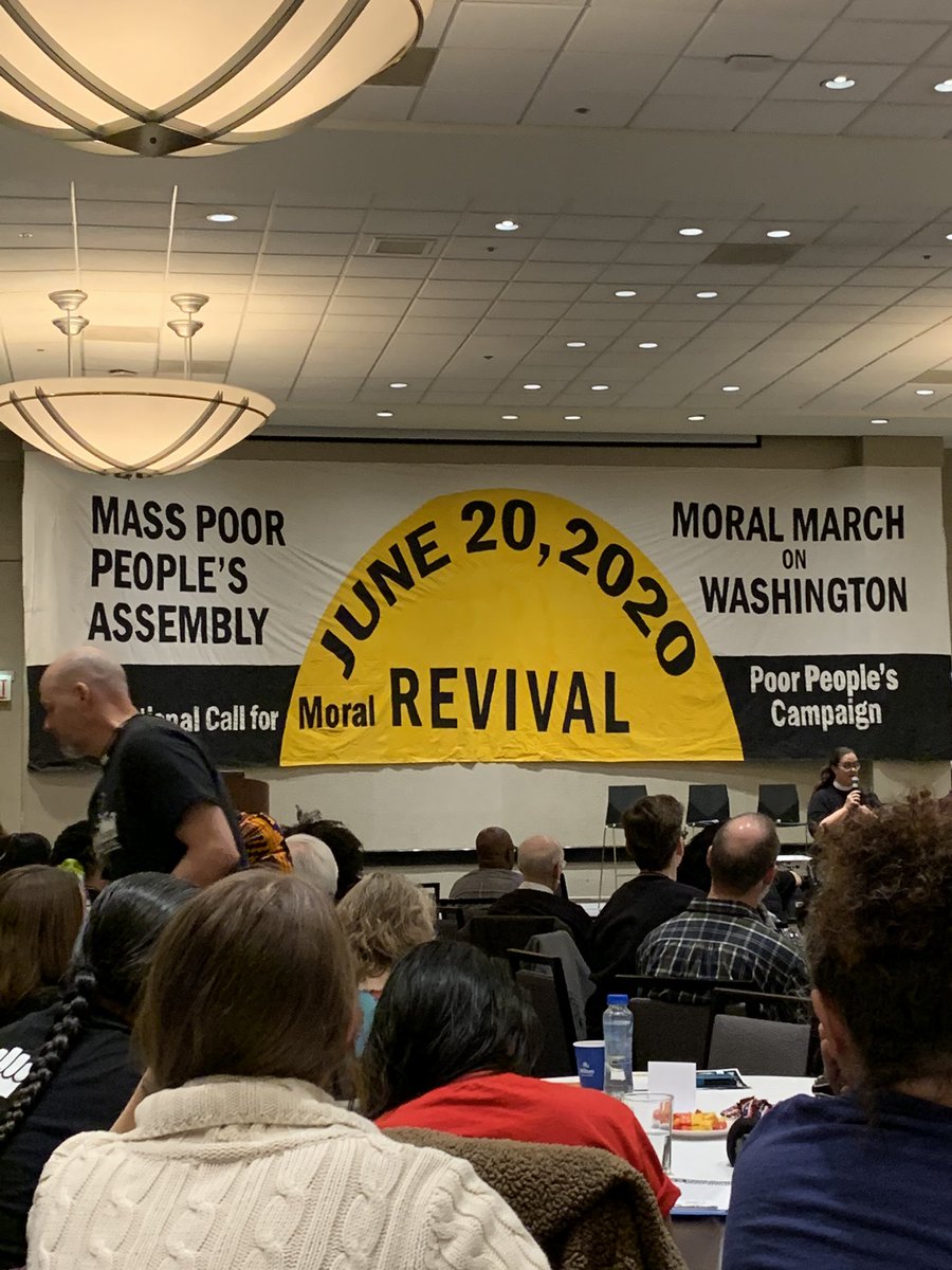 IllinoisPPC's tweet photo. Activists from across the nation are gathered in Chicago, getting into step for organizing for Mass Poor People’s Assembly June 20, 2020 
Kicking off with a re-grounding in our principles.
Shift the narrative, build power.
#poorpeoplescampaign
#illinoisppc
#unitedthepoor https://t.co/aYt7SckQ3J