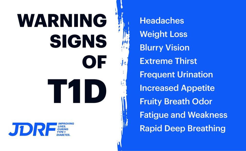 JDRFEdmonton's tweet photo. Just a growth spurt? The flu? Type 2? People with type 1 diabetes are often misdiagnosed. Help us spread the word about #T1D during #NDAM #jdrf #t1dlookslikeme https://t.co/953FQsapBa