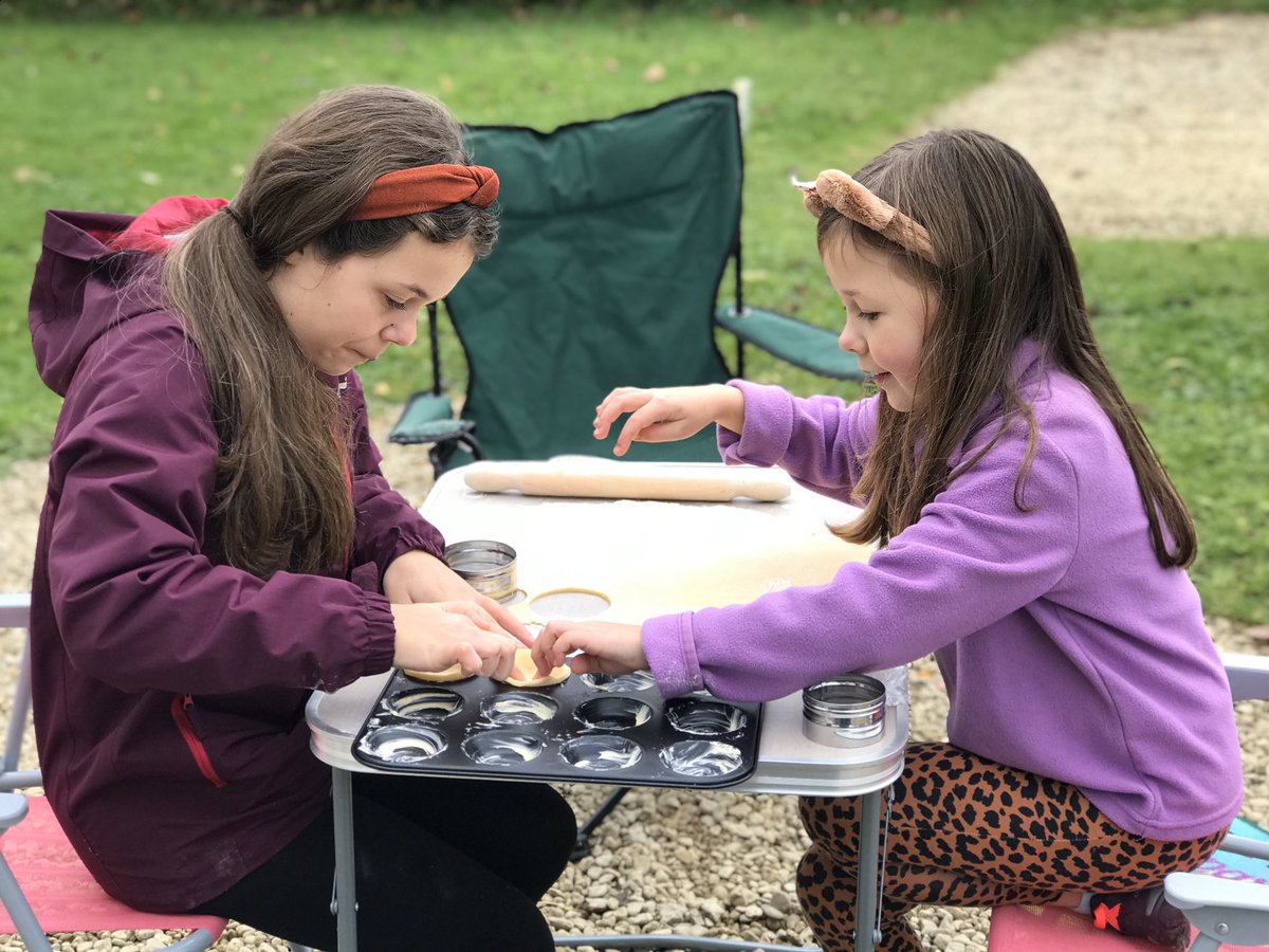 A spot of Motorhome baking whilst #Brocksontour @candmclub #Moretoninmarsh . A batch of Mince pies to be a little bit seasonal is the bake of the day. 😋  #makingmemories #SaturdayKitchen