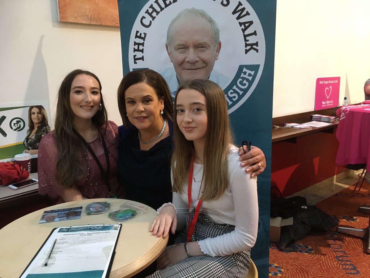MaryLouMcDonald's tweet image. The Sinn Féin ard fheis is well underway here in Free Derry. I took some time out to visit a number of our guest exhibitors. Catch my speech tonight at 8.30 on RTÉ 1 or follow @sinnfeinireland to watch online #timeforunity #sfaf2019