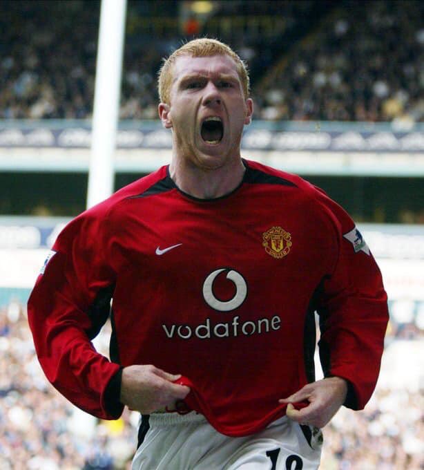 Happy 45th birthday Paul Scholes. One of the greatest midfielders of all time. 