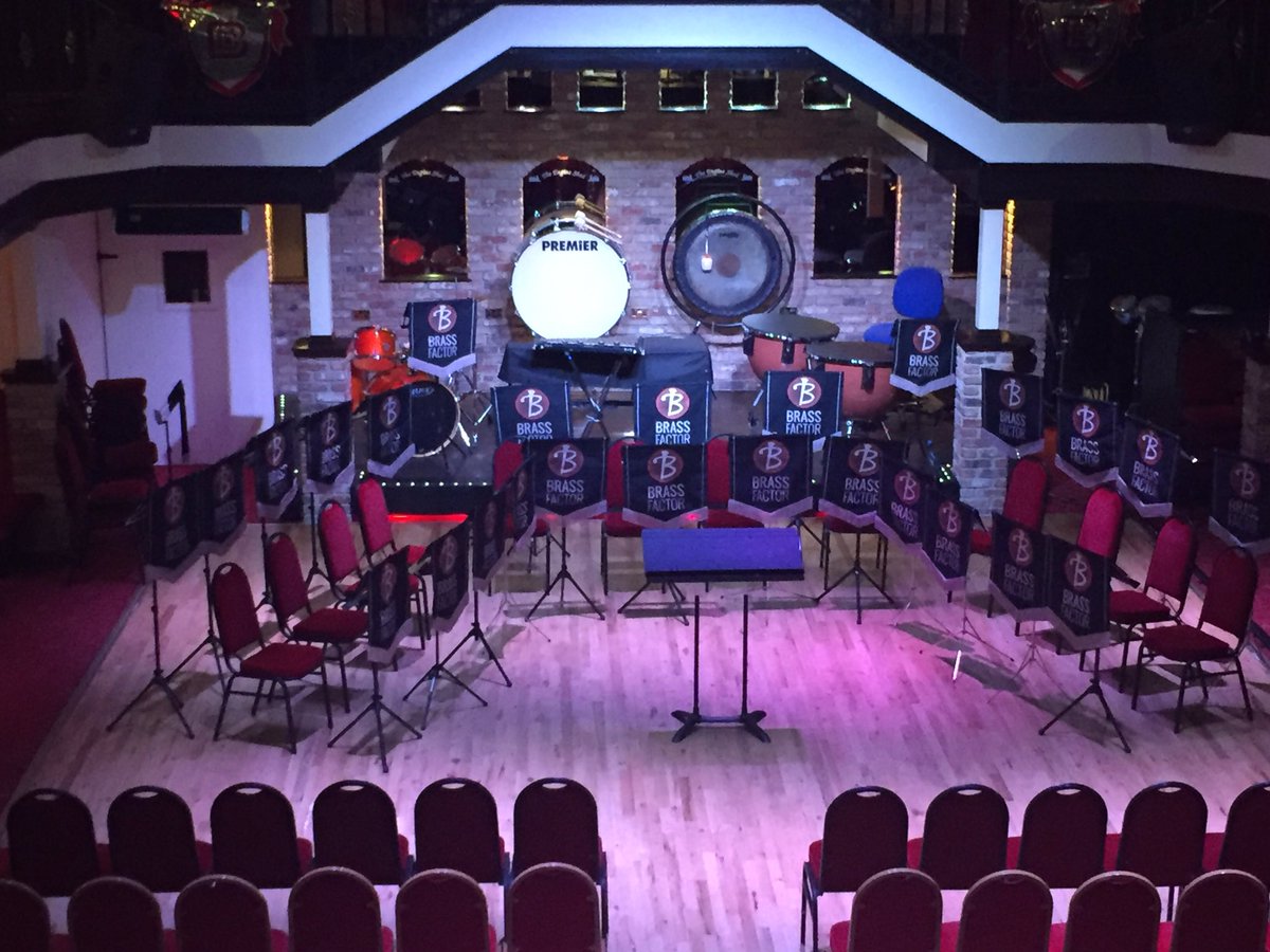 Already for <a href="/BrassFactor10/">Brass Factor</a> at The Engine Shed. @philipharper1