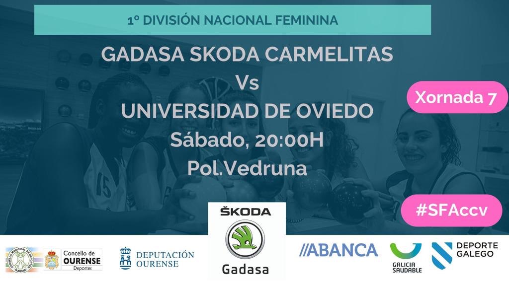 ccvedrunaou's tweet photo. Todo listo para recibir al @DeportesUniovi en el #poliVedruna #TODOSalVEDRUNA 🏀🏀🏀 #SFACCV @GadasaSkoda https://t.co/NZzDQooyyV