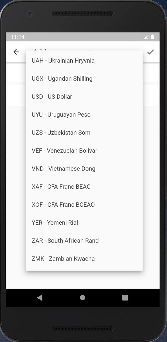 expensemgrapp's tweet image. Multiple currencies, create an account with selected currency to track your spendings
#economy #Finance #currency #spending #economics