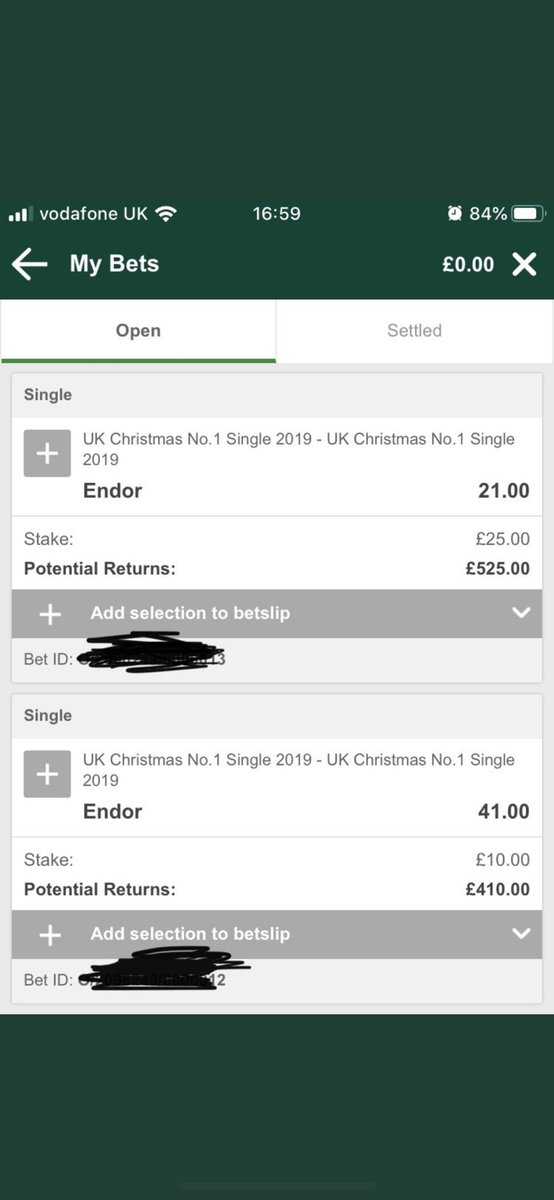 .<a href="/EndorMusicUK/">Endor</a> - ‘Pump It Up’ for Christmas #1! 🎄 🎶

The bets are coming in strong! 😂