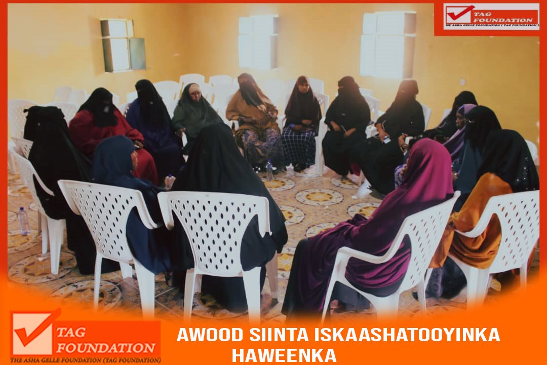 TAGFoundation2's tweet photo. Kulanka isku xirka iskaashatada Haweenka iyo bangiyada maalgaliya ganacsiga.
Maanta waxaa talooyin, tababar iyo dhiirigalin haweenak siiyey bangiga 
@amal_bank
 
#Galdogob
@TAGFoundation2 https://t.co/vdliDzf3b2