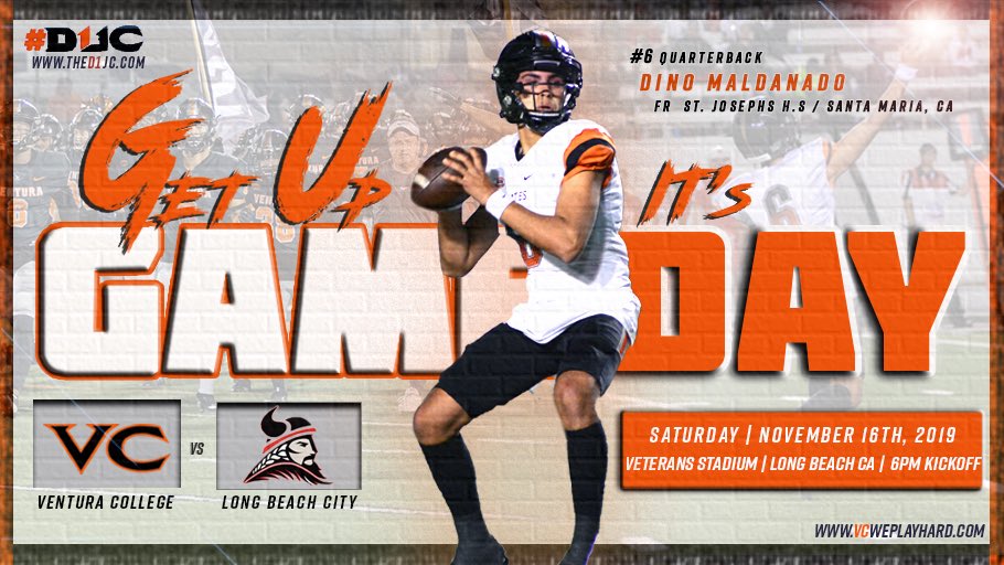 VCPirateFB's tweet photo. GAMEDAY! Watch the winner take all showdown tonight on SoCal College Sports | VC at LBCC | Veterans Stadium | 6PM Kickoff | #VCFF #D1JC #BD27 #PlayingForMore https://t.co/3Vt8BjkMkx
