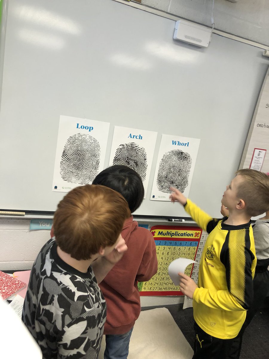Fingerprinting #wleced #foss <a href="/WalledLkSchools/">Walled Lake Schools</a> <a href="/GuestElementary/">Guest Elementary</a> @Myshellwlcsd