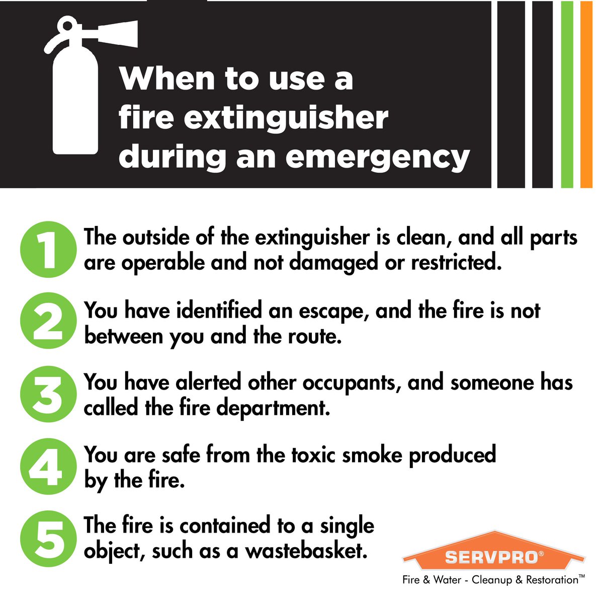 ServProBG2's tweet image. #FireExtinguisherUse