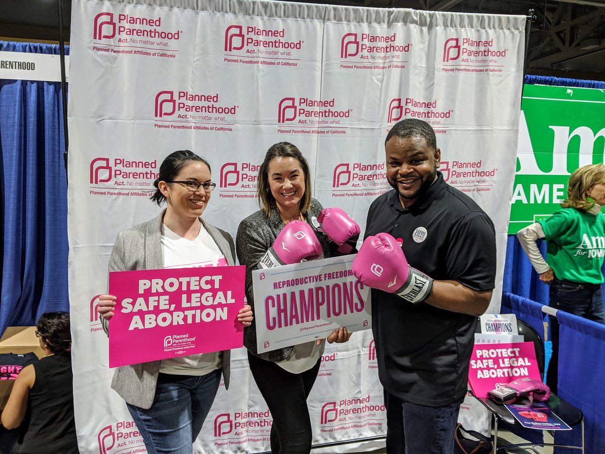 Proud to stand with <a href="/PPActionCA/">Planned Parenthood Affiliates of California</a>, champions of reproductive health! Fight On!