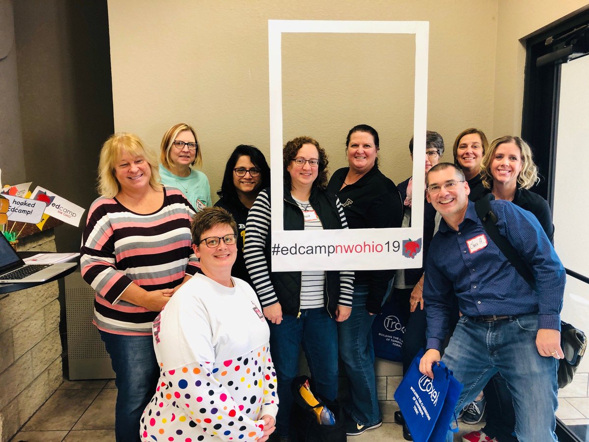 Way to go lucky #EdCampNWOhio19 winners!!