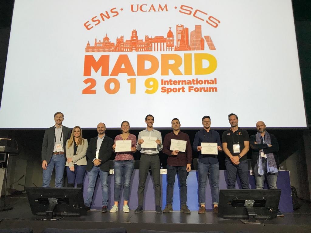 Strength & Conditioning Society (SCS) (@s_c_society) on Twitter photo 🏆Oral Communication Awards🏆
Congratulations to all winners!
<a href="/ESNSofficial/">European Sport Nutrition Society</a> YIA: <a href="/MartaKozior/">Marta Kozior</a>
<a href="/S_C_Society/">Strength & Conditioning Society (SCS)</a> YIA: <a href="/miriam_m16/">Miriam Martínez</a>
<a href="/S_C_Society/">Strength & Conditioning Society (SCS)</a> Applied Research: <a href="/TomasTF/">Tomás T. Freitas</a>
Excellent levels of all presenters!
#ISFMadrid2019 🏆Oral Communication Awards🏆
Congratulations to all winners!
<a href="/ESNSofficial/">European Sport Nutrition Society</a> YIA: <a href="/MartaKozior/">Marta Kozior</a>
<a href="/S_C_Society/">Strength & Conditioning Society (SCS)</a> YIA: <a href="/miriam_m16/">Miriam Martínez</a>
<a href="/S_C_Society/">Strength & Conditioning Society (SCS)</a> Applied Research: <a href="/TomasTF/">Tomás T. Freitas</a>
Excellent levels of all presenters!
#ISFMadrid2019