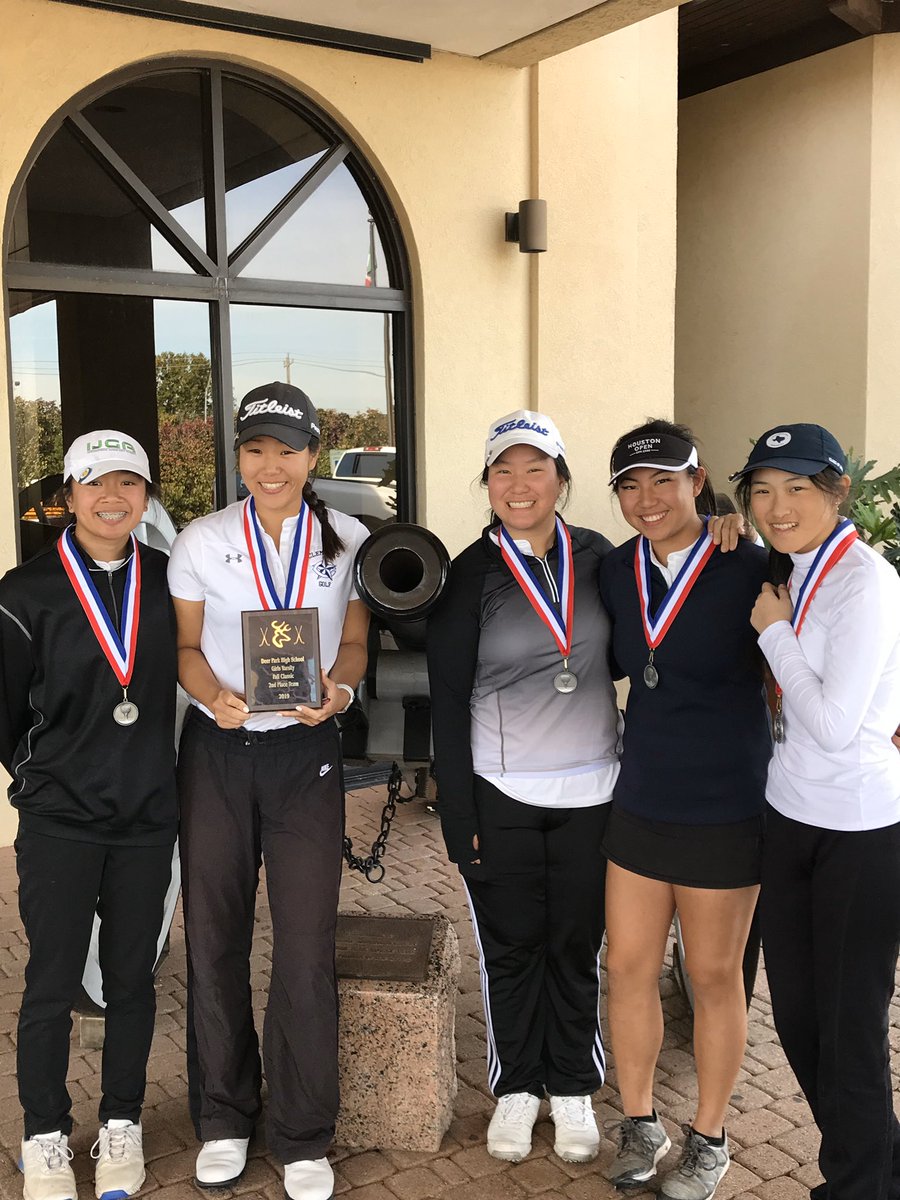 ClementsGolf's tweet image. Congrats to Lady Ranger Golfers for taking 2nd at the Deer Park Invite! Great way to end the fall szn! ⛳️🥈
