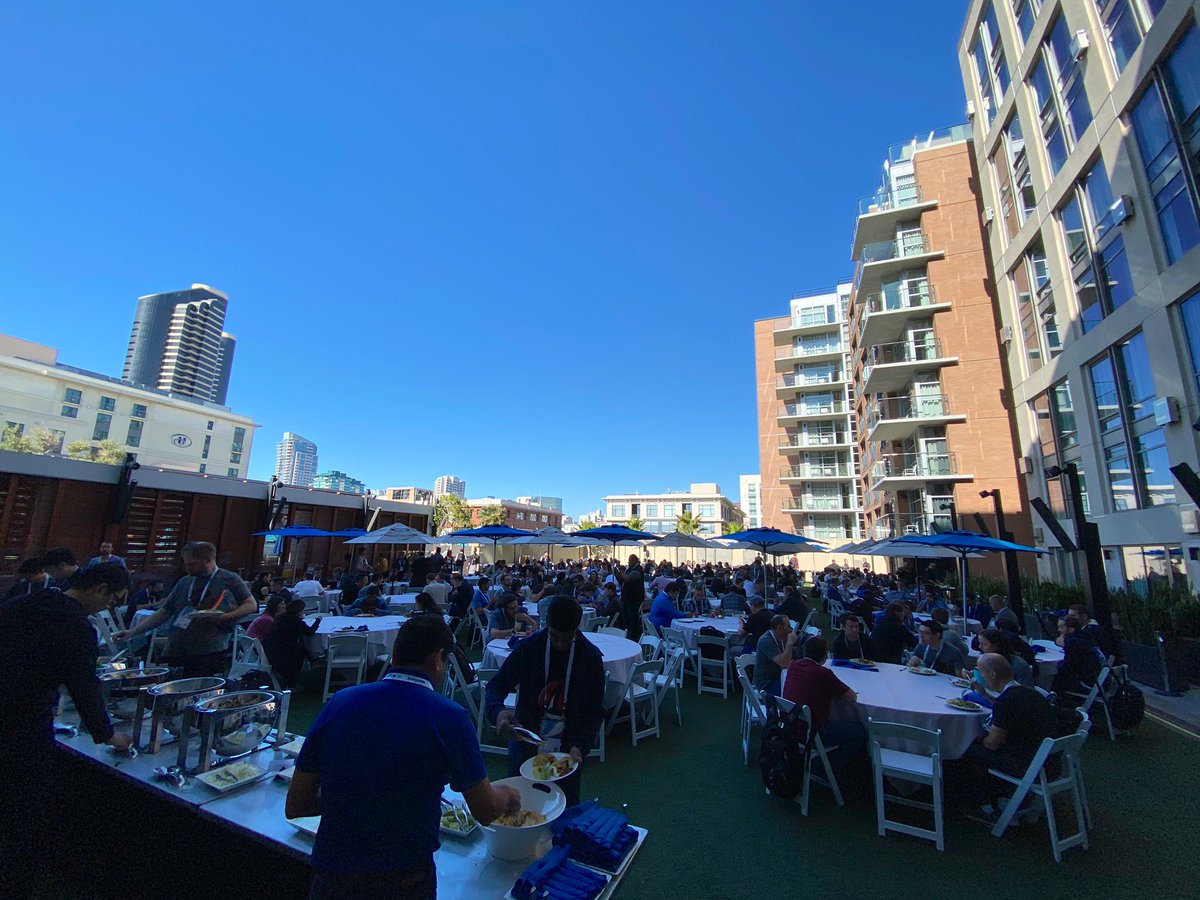 micheal's tweet image. Quite a crowd at #spinnakersummit