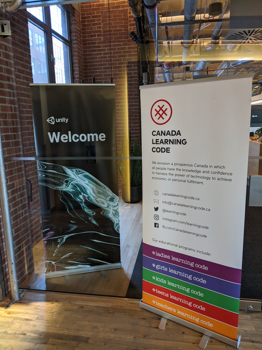learningcodeyul's tweet image. It's Saturday and we're off to a great start here @unity Montreal with 25 eager learners! #codeTime #learningCode #uxdesign #ux