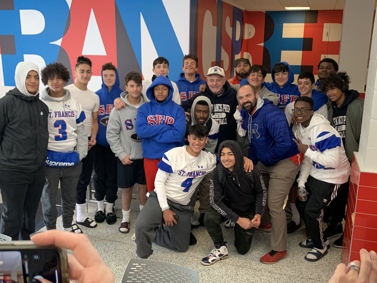 I want to thank my coaches, teammates , family and friends for an unforgettable season. We fell short on this championship but we couldn't get here without each other. Love my guys💯‼️The grind doesn't stop‼️ <a href="/stfp_athletics/">St. Francis Prep Athletics</a> <a href="/SFPFootball/">St Francis Prep Ftbl</a> <a href="/StFrancisPrep1/">St. Francis Prep</a> <a href="/NYCHSFL/">NYCHSFL</a> #TGBTG #BTA #BTK