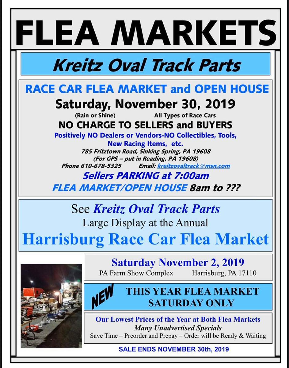 Racing Flea Market Harrisburg Pa