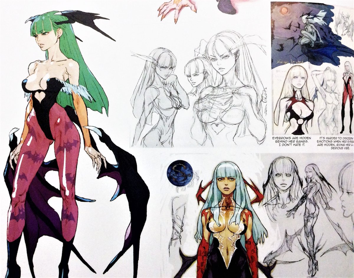 4. Sketches & Designs. Official concept art and sprites for each fighter as they appear before, and after the final cut.