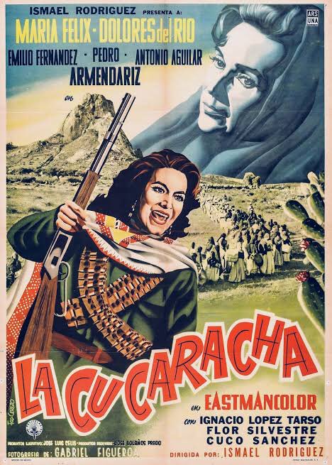 GnosticoMexico's tweet photo. La película “La Cucaracha” de 1958 tiene como protagonista a María Felix y relata la vida de las adelitas en la Revolución Mexicana #RevolucionMexicana #MariaFelix #adelitas #todossomosgnostico #soygnostico #mujeresenlahistoria https://t.co/F8Oq267jcT