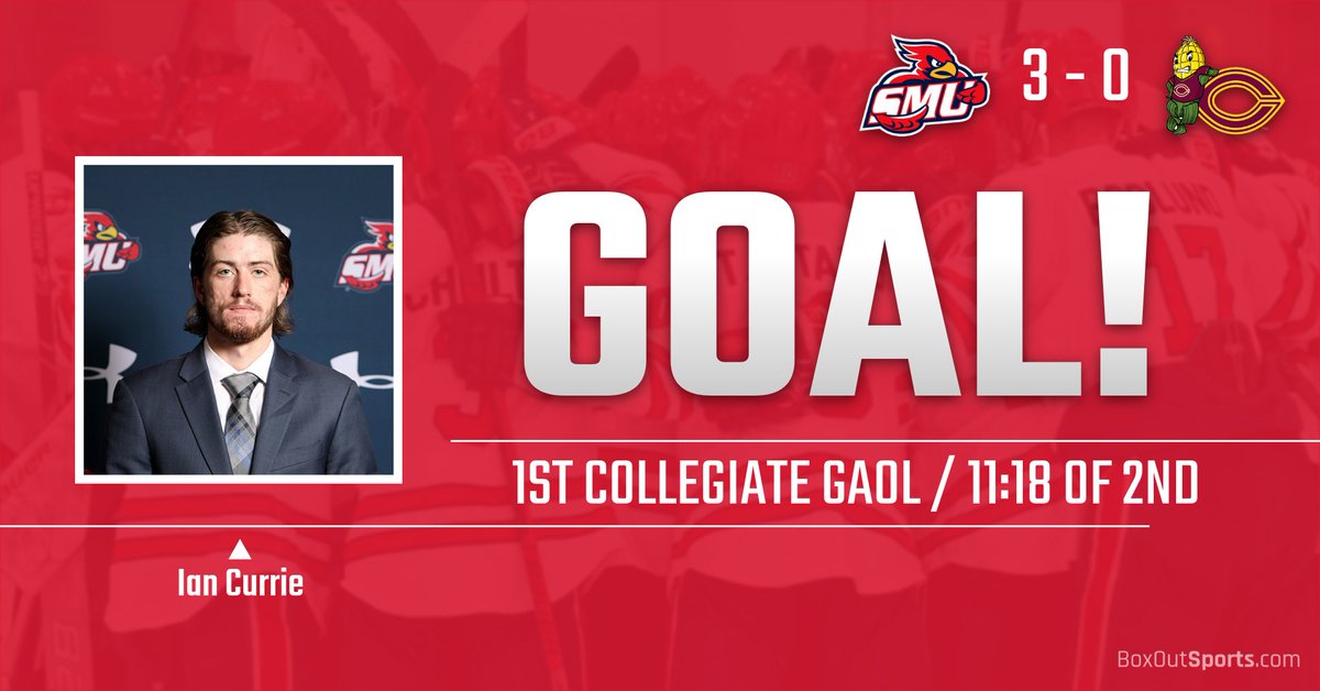 SMUMNAthletics's tweet photo. MHKY - ANOTHER FIRST! Currie with first collegiate goal midway through second period pushes @SMUMHockey lead over Concordia to 3-0! https://t.co/vovHlMioU7