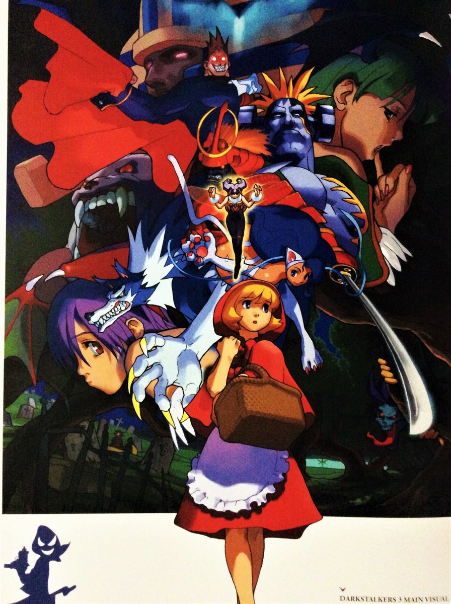 8. Darkstalkers 3 A.K.A Vampire Savior. The 3rd and Final game in the trilogy came out in 1997, with updated sprites, combos and 4 new characters: Jedah, Q-Bee + Fan Favorites Lilith & B.B Hood.