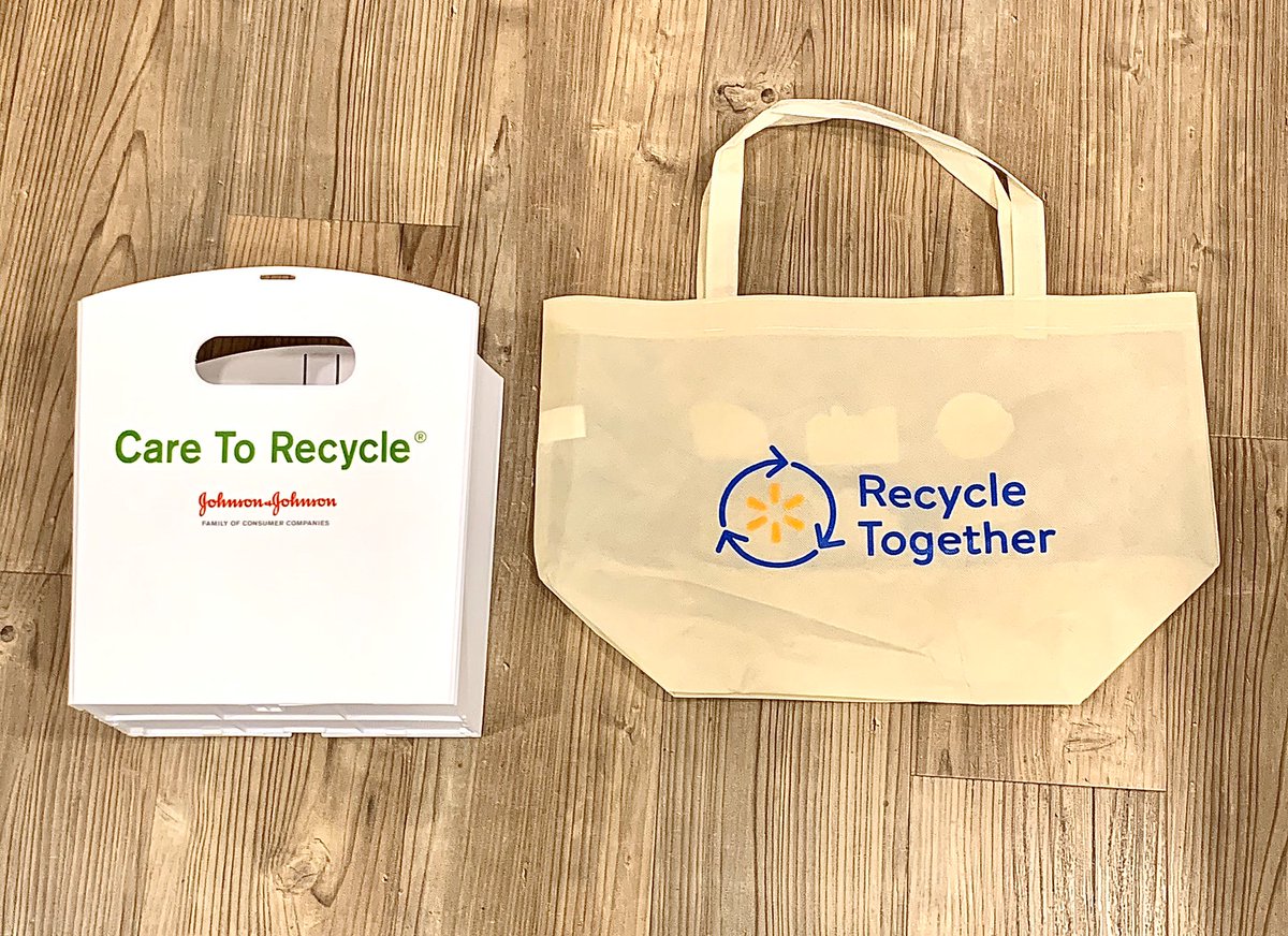 . <a href="/walmart/">Walmart</a> &amp; @JNJCares are partnering to help save our planet and recycle all that we can! Let’s join them and do our part!! #recycle #reuse #upcycle #caretorecycle
