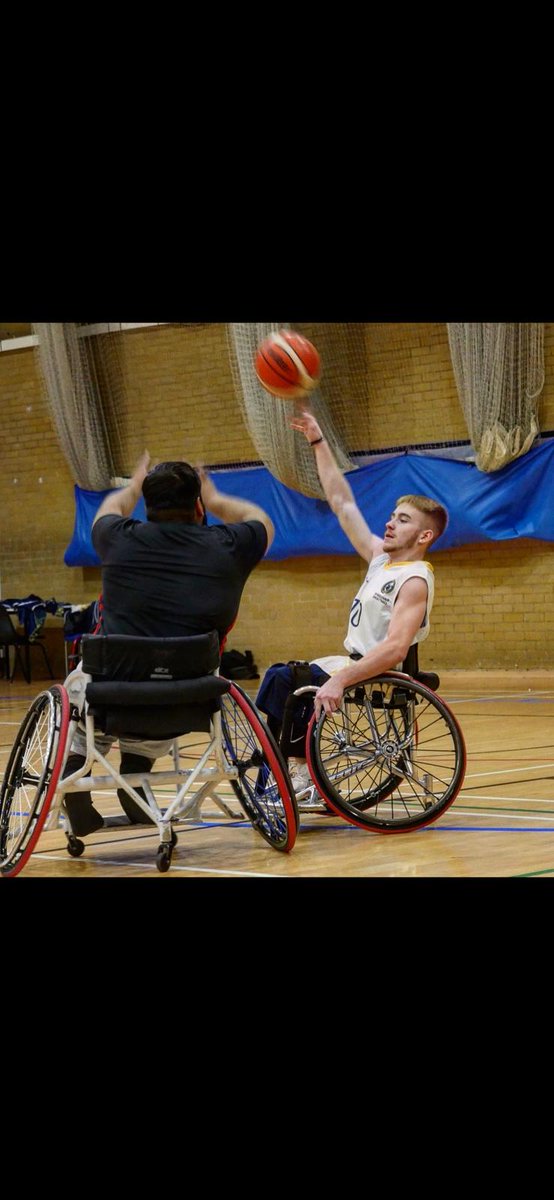 Meet Ben @_wheelz1_ 💪 He brings a wealth of knowledge &amp; experience and is a fantastic new addition to the team 😁 Sorry @brunelcalisthenics but he's ours - you can borrow him from time-to-time 😜
<a href="/BritWheelBBall/">British Wheelchair Basketball</a> <a href="/BruBasketball/">Brunel Basketball</a> <a href="/TeamBrunel/">TeamBrunel</a> <a href="/BrunelSport/">Brunel Sport</a> <a href="/BrunelWC_BB/">Brunel Wheelchair Basketball</a>