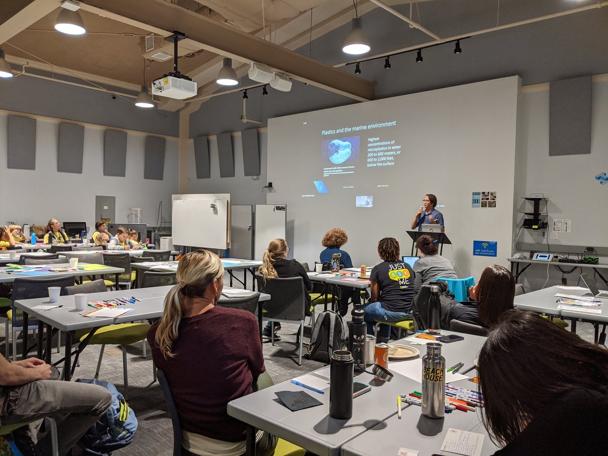 frogsicles's tweet photo. .@paul_bump sharing some great insight into the effect of plastic on marine invertebrates at #ecoblitz summit https://t.co/OsIsnf9l17