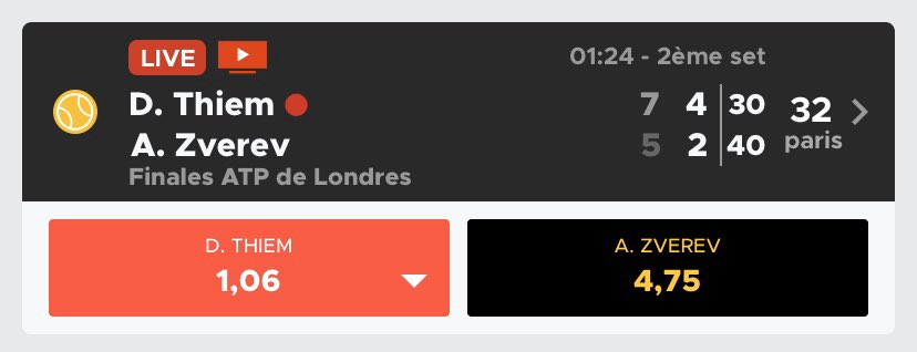 NC1Pronos's tweet image. Zverev 👇🏽🔥