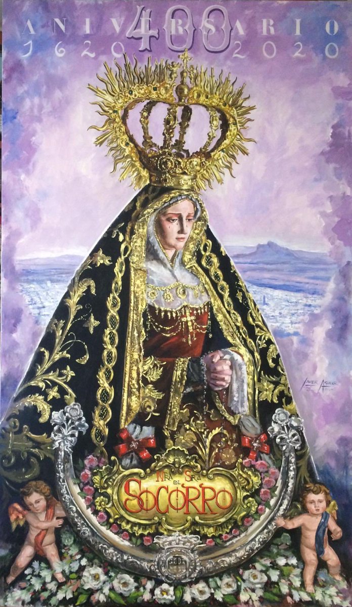 ➡️ CARTEL DEL 400 ANIVERSARIO 
Este es el cartel del 400 Aniversario Fundacional de nuestra Archicofradía, obra de Javier Aguilar Cejas que ha sido presentado esta tarde por Eugenia Acedo y Daniel Herrera.